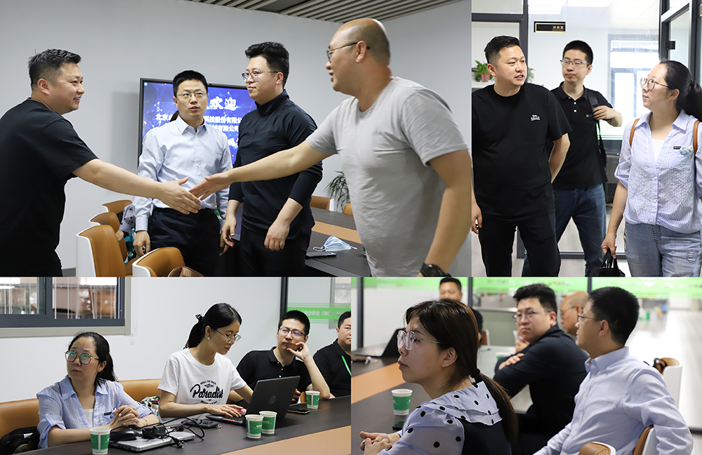 北京卓誠(chéng)惠生黃總、江蘇瑞輔達(dá)王總一行蒞臨我司參觀(guān)指導(dǎo)